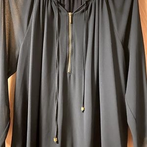 Michael Kors zip up blouse